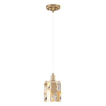 Светильник подвесной Eurosvet Scoppio 50101/1 перламутровое золото 60Вт E14