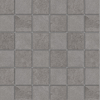 Керамическая мозаика ESTIMA Terra Mosaic/LN02_NS/TE02_NS/30x30/5x5 Grey 30х30см 0,9кв.м.
