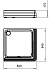 Душевой поддон RADOMIR Радомир 1-11-0-0-0-007 84х84см