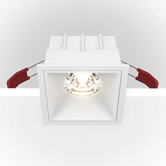 Светильник точечный встраиваемый Maytoni Alfa LED DL043-01-15W4K-D-SQ-W 15Вт LED