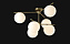Люстра подвесная CRYSTAL LUX FELIZ FELIZ SP-PL6 BRONZE/WHITE 240Вт 6 лампочек E27