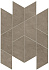 Керамическая мозаика Atlas Concord Италия Prism A41Q Suede Mosaico Maze Matt 31х35,7см 0,66кв.м.