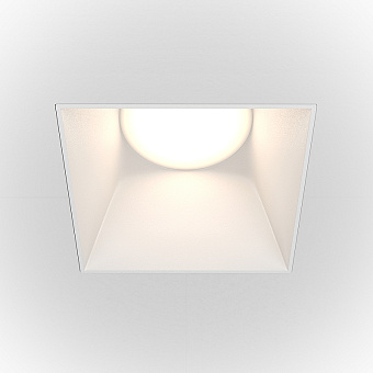 Светильник точечный встраиваемый Maytoni Share DL051-01-GU10-SQ-W 20Вт GU10