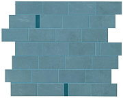 Керамическая мозаика Atlas Concord Италия Boost Pro 9BMU Powder Blue Minibrick Pro Ocean 33,3х29,7см 0,594кв.м.