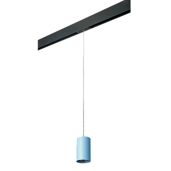 Трековый светильник Lightstar Rullo PRORP435 50Вт GU10 голубой для однофазного трека