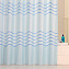 Шторка для ванной MILARDO Milardo Waves 650P180M11 180х200см голубой