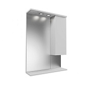 Шкаф зеркальный MIRSANT Next УТ000021377 16х60х82,5см с подсветкой