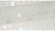 Стеклянная мозаика Ezzari Diamond TES77821 белый/серый 31,3х49,5см 2кв.м.