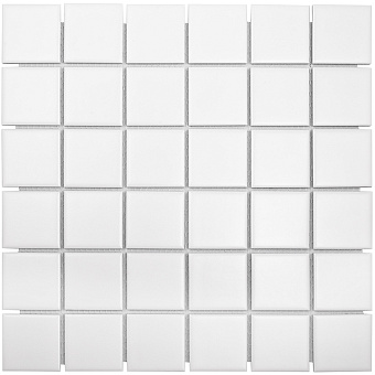 Керамическая мозаика Starmosaic Homework ID1005 White Matt 30,6х30,6см 1,2кв.м.