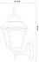 Светильник фасадный Arte Lamp BREMEN A1011AL-1BK 60Вт IP44 E27 чёрный