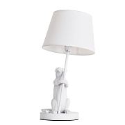 Настольная лампа Arte Lamp GUSTAV A4420LT-1WH 40Вт E14