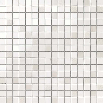 Керамическая мозаика Atlas Concord Италия MARVEL STONE 9MQB Bianco Dolomite Mosaic Q 30,5х30,5см 0,558кв.м.