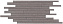 Керамическая мозаика Atlas Concord Италия Kone AUN0 Grey Brick 60х30см 0,72кв.м.