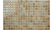 Стеклянная мозаика Ezzari Arena TES77415 коричневый/серый 31,3х49,5см 2кв.м.