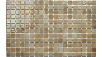 Стеклянная мозаика Ezzari Arena TES77415 коричневый/серый 31,3х49,5см 2кв.м.