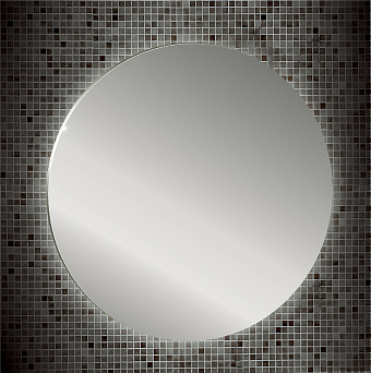 Зеркало Azario Плаза ФР-1537 65х65см с подсветкой