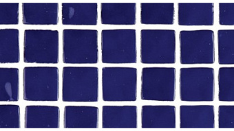 Стеклянная мозаика Ezzari Ondulato 2543-D синий 31,3х49,5см 2кв.м.