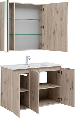 Мебель для ванной AQUANET Алвита New 274533 коричневый