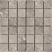 Мозаика Mir Mosaic Adriatica 7M079-48P серый мрамор 30,5х30,5см 0,93кв.м.