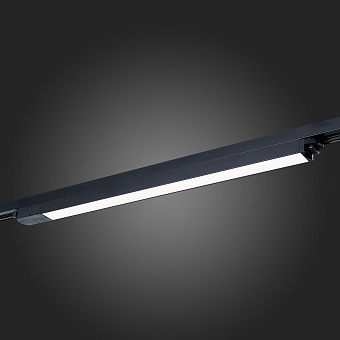 Трековый светильник ST Luce ST366 ST366.438.24 24Вт LED чёрный для однофазного трека