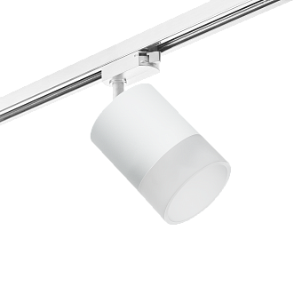 Трековый светильник Lightstar Rullo R1T348681 15Вт GX 5.3 белый для однофазного трека