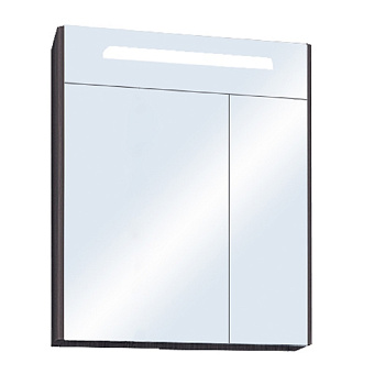 Шкаф зеркальный Акватон Сильва 1A216202SIW50 14х60х78см с подсветкой