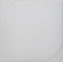 Настенная плитка WOW Essential 105130 Leaf L White Matt 25х25см 0,748кв.м. матовая