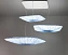 Люстра потолочная ImperiumLOFT Aqua Creations 208410-28 36Вт 3 лампочек E27