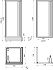 Угловое ограждение RADOMIR ЛЮКС 1-09-2-0-0-0991 180х80см стекло матовое