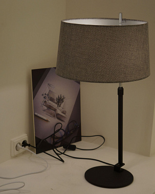 Настольная лампа Maytoni Bergamo MOD613TL-01B 60Вт E27