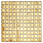 Керамическая мозаика Starmosaic Metal CIO915JY Golden Glossy 32,5х32,5см 1,01кв.м.