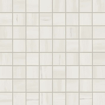 Керамическая мозаика Atlas Concord Италия MARVEL STONE AS3V Stone Bianco Dolomite Mosaico Matt 30х30см 0,9кв.м.