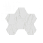 Керамическая мозаика ESTIMA ALBA Mosaic/AB01_NS/25x28,5/Hexagon Heagon 25х28,5см 0,712кв.м.