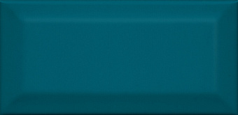 Настенная плитка KERAMA MARAZZI 16057 бирюзовый грань 15х7,4см 0,89кв.м. глянцевая