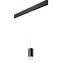 Трековый светильник Lightstar Rullo PRORP43731 50Вт GU10 матовый чёрный для однофазного трека