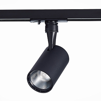 Трековый светильник ST Luce CAMI ST351.436.10.24 10Вт LED матовый чёрный для однофазного трека