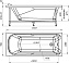 Ванна акриловая RADOMIR Ларедо 1-01-3-0-1-029К 169х70см пристенная