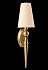 Бра CRYSTAL LUX PER PER AP1 BRASS/BEIGE 60Вт E14