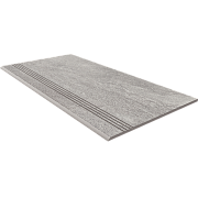 Плитка для ступеней ESTIMA Tramontana Steptrade/TN01_NR/30x60x10 Gray 30х60см 1,08кв.м. неполированная