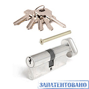 Цилиндр ключ-вертушка APECS Standard 70 Z-C-Ni 70мм никель