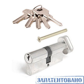 Цилиндр ключ-вертушка APECS Standard 70 Z-C-Ni 70мм никель