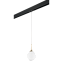 Трековый светильник Lightstar Globo PRO813023 40Вт E14 белый для однофазного трека