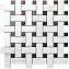 Керамическая мозаика Atlas Concord Италия MARVEL STONE AS2O Basketweave Cold Lapp 30х30см 0,54кв.м.