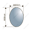 Зеркало MELANA MLN-M002 80х60см без подсветки