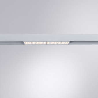 Магнитный трековый светильник Arte Lamp LINEA A4634PL-1WH 15Вт LED прозрачный