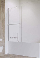 Стеклянная шторка на ванну RADAWAY Idea PNJ 70 + hanger 150х70см