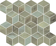 Керамическая мозаика KERAMA MARAZZI Джардини T017\14025 зеленый мозаичный 37,5х45см 0,844кв.м.