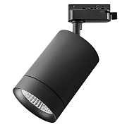 Трековый светильник Lightstar Canno Led 303272 35Вт LED чёрный для однофазного трека