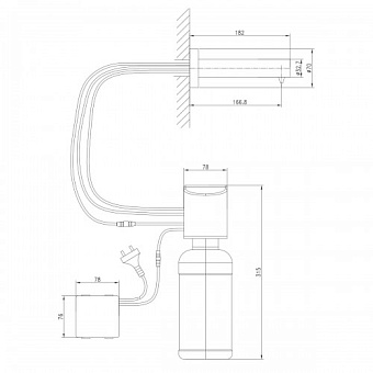 Дозатор LEMARK LM4641CE хром