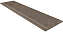 Плитка для ступеней ESTIMA Gabbro Steptrade/GB03_NS/30x120x10 серый 120х30см 0,36кв.м. матовая